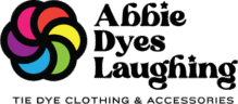Abbie Dyes Laughing logo