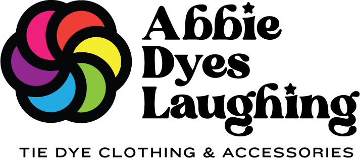 Abbie Dyes Laughing logo